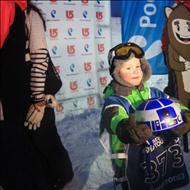 2 марта на "Синей" т рассе в "Бертон Парке" виртуозы-сноубордисты радовали зрителей.